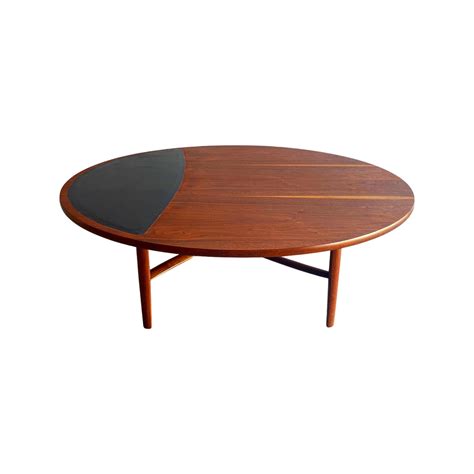 Side Walnut Table Parallel By Barney Flagg For Drexel For Sale At 1stdibs