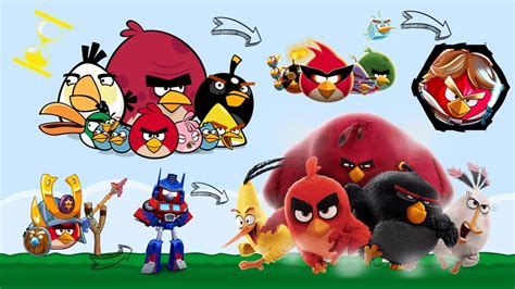 Evolución de los Angry Birds ATXD YouTube