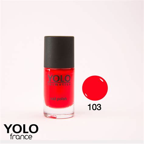Yolo Cosmetics Shades Of Red 103 Yolo Cosmetics Red Colors Nails