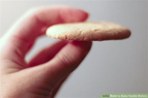 How To Bake Vanilla Wafers 11 Steps With Pictures Wikihow