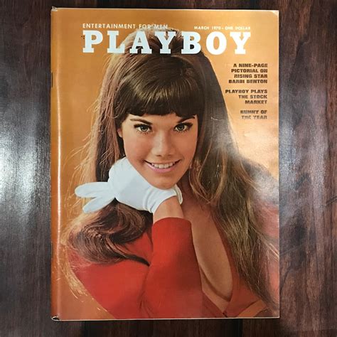 Vintage Playboy Magazine Centerfold Playmate Bunny Adult Etsy
