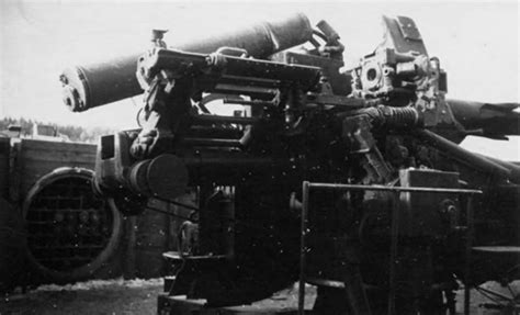 German Flak 105 Mm World War Photos