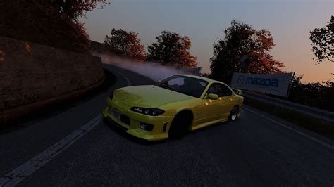 Excite Silvia S15 Drifting At Nagao Touge Assetto Corsa Drifting