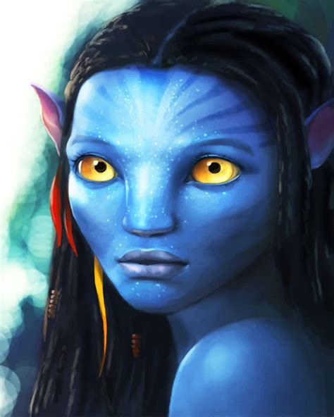 Neytiri Avatar 5d Diamond Painting Diamondbynumbers Diamond