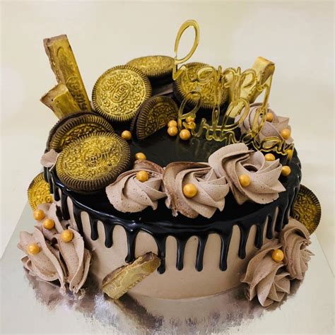 Gold Chocolate Cake