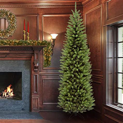 Best Choice Products 6ft Pre Lit Spruce Pencil Christmas Tree Pre