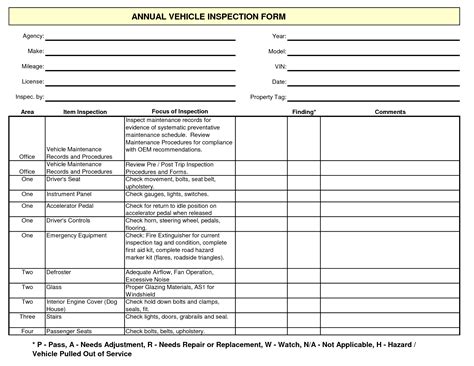 These vehicles could be very important. Free Vehicle Maintenance Form Template | Car maintenance ...