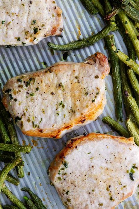Baked Ranch Pork Chops And Green Beans That Low Carb Life