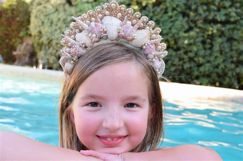 How To Make Shell Tiaras For A Mermaid Hgtv