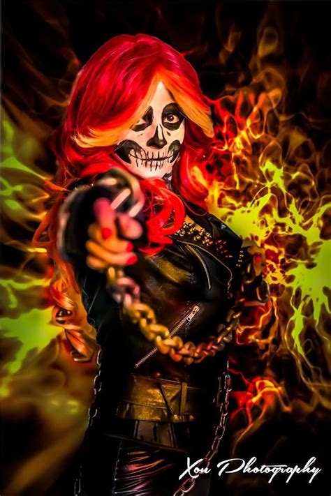 27 Best Ghost Rider Female Cosplays Images On Pinterest Ghost Rider