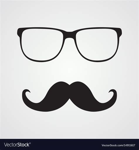 Hipster Mustache Icon