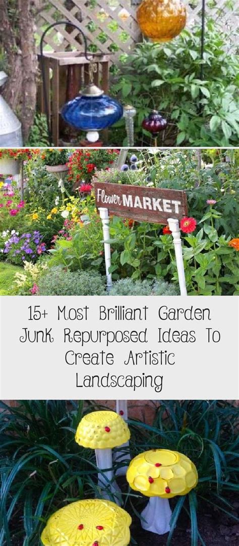 Create the ultimate space for relaxing & entertaining with everything from colorful patio décor to unique gardening décor and more. Most Brilliant Garden Junk Repurposed Ideas (14) # ...