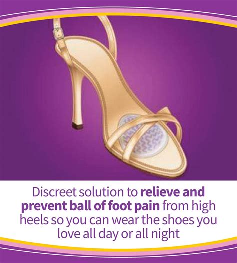 Buy Dr Scholl S BALL OF FOOT Cushions For High Heels One Size