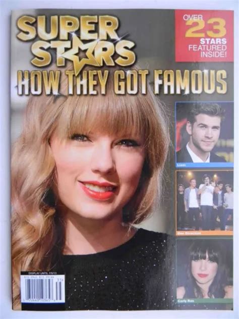 Super Stars How They Got Famous Taylor Swift Justin Bieber Katy Perry Lady Gaga 9 99 Picclick