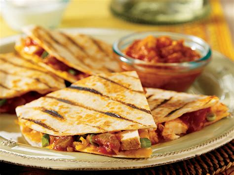 Chicken And Black Bean Quesadillas Pace Foods