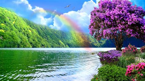 Rainbow Nature 1280x720 Download Hd Wallpaper Wallpapertip
