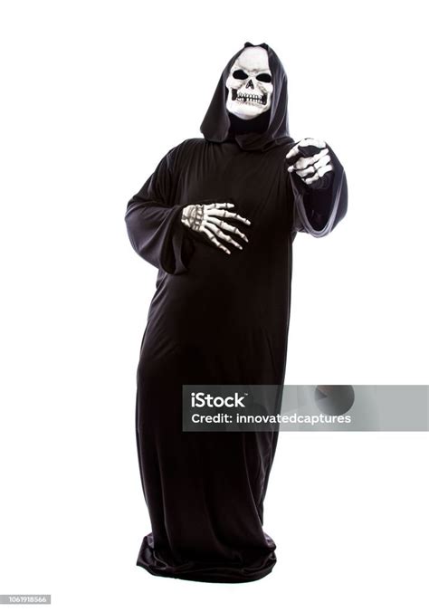Skeleton Grim Reaper Laughing Stock Photo Download Image Now