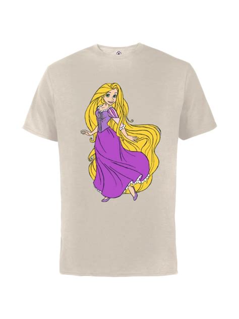 disney tangled princess rapunzel t shirt short sleeve cotton t shirt for adults customized