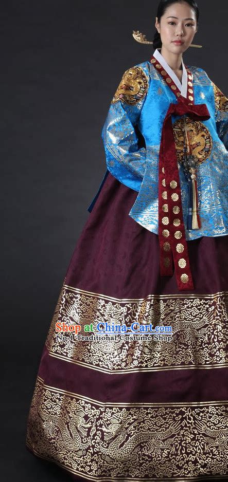 Traditional Korean Queen Hanbok Korean Styles