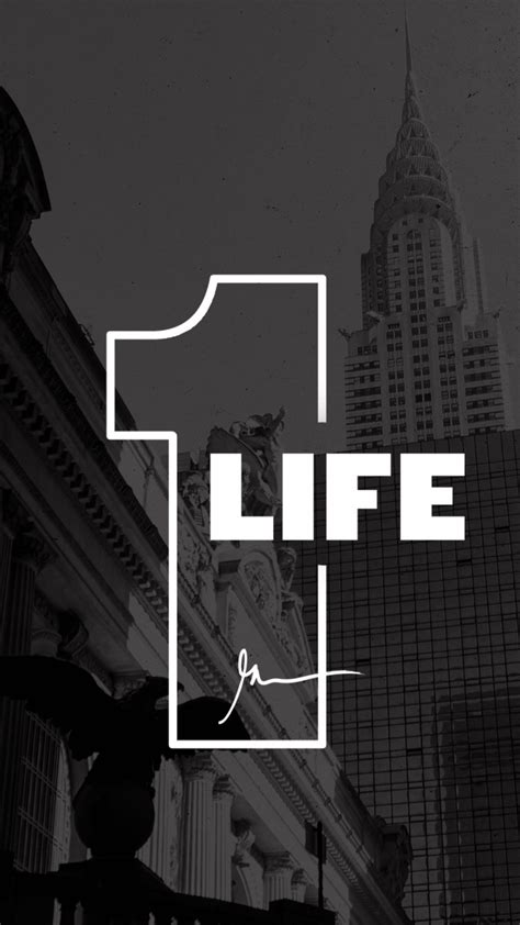We can always live a high life. One life - GaryVee Wallpapers