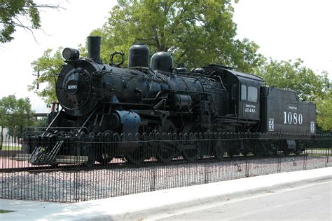 Atchison Topeka And Santa Fe Atsf Train Engine 1080 The Portal