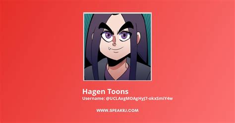 Hagen Toons YouTube Video Stats SPEAKRJ Stats