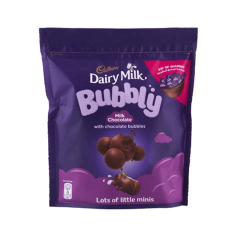 Cadbury Dairy Milk Minis Bubbly Chocolates 168g Chocolates