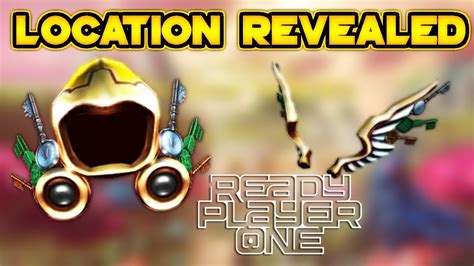 Golden Dominus Location Revealed Clue 1 Roblox Ready Player One