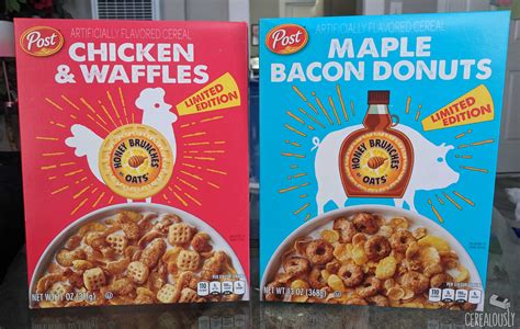 Review Honey Brunches Of Oats Chicken And Waffles Maple Bacon Donut