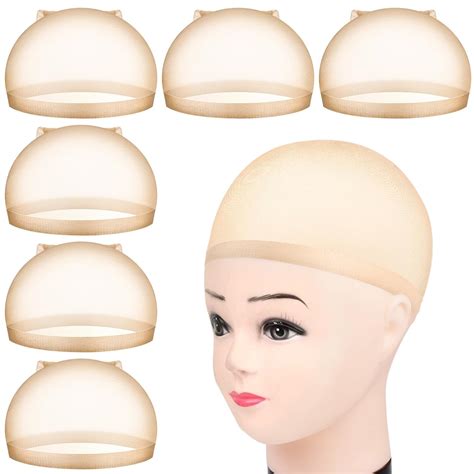 Amazon Com MORGLES HD Wig Cap 6Pcs Wig Caps Ultra Thin Stretchy Wig