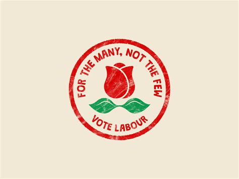 Labour Party Rose Badge By Nick Budrewicz On Dribbble