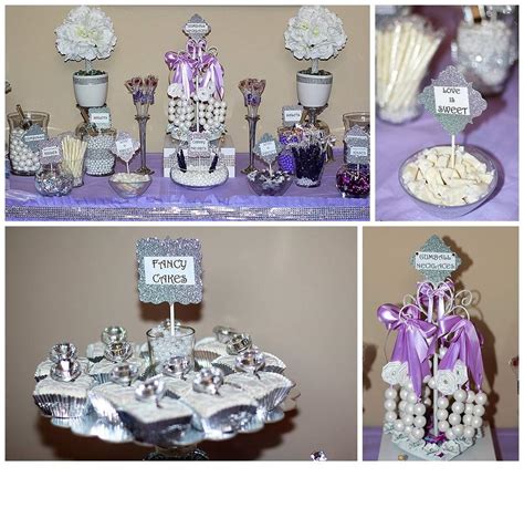 diamonds and pearls bridal wedding shower party ideas photo 2 of 9 catch my party