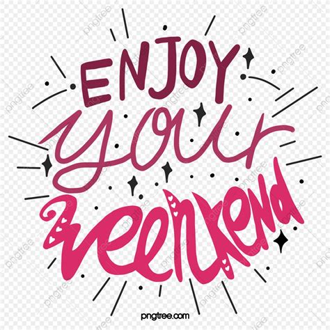 The Weekend Clipart - Its The Weekend Logo Clipart 5341271 Pinclipart ...