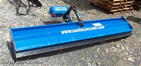 Daniels Rear Pull Plow Snow Blade In Andover Ks Item K3025 Sold