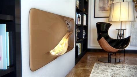 This Futuristic Design Fireplace Mvtikka Of Nüvist Interior Design