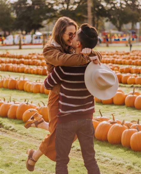 Pumpkin Patch Photoshoot Ideas For Couples Megan Acuna