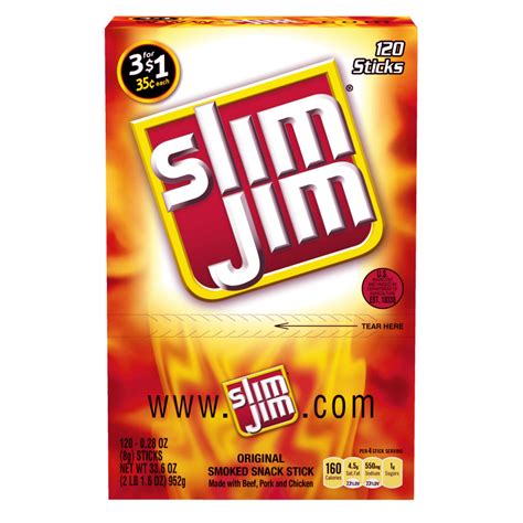 Slim Jim Original Gravity Feed Conagra Foodservice