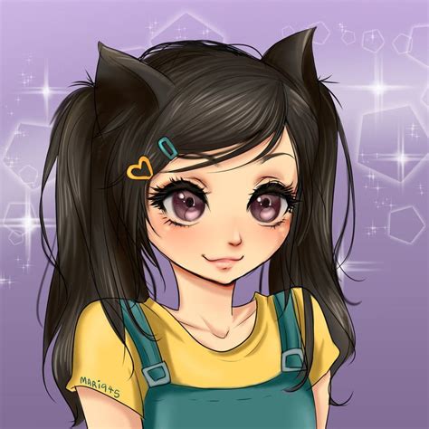 Twin Tailed Nekomini By Mari945 On Deviantart Neko Girl Cat Girl