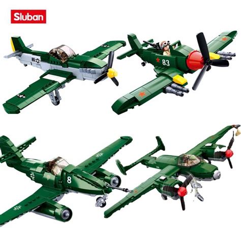 Sluban Ww2 Military Air Forces Battle Fighter Lepin Lepin Store