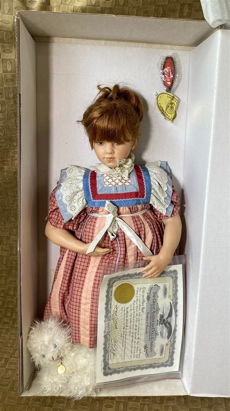 Vintage 1988 The Great American Doll Co Rotraut Schrott Etsy