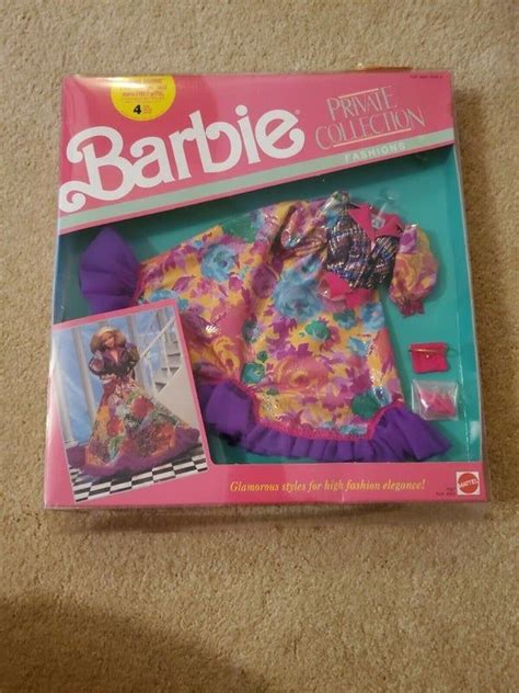 Vintage Rare 1990 Private Collection Barbie Outfit By Mattel New In Box