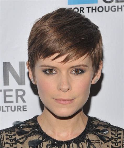 Kate Mara Pixie Hairstyle Short Straight Casual Pixie Hairstyles