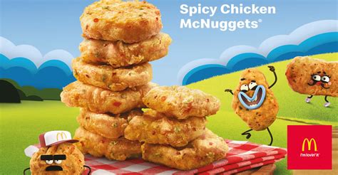 Mcdonald's spicy chicken mcnuggets are coming back by popular demand for a limited time. McDonalds to introduce a Spicy version of the McNuggets(US ...