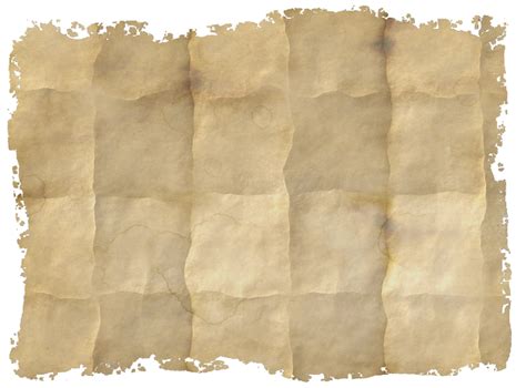 Background Texture Of Folded Old Paper With Ripped And Torn Edges