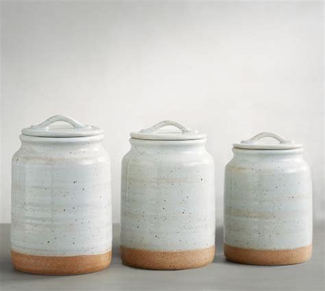 portland canisters set   pottery barn