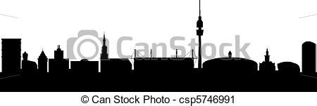 Football player borussia dortmund fc schalke 04 sport beach ball game leaf sport png pngwing. Vector Clip Art of Dortmund Germany Silhouette On White ...