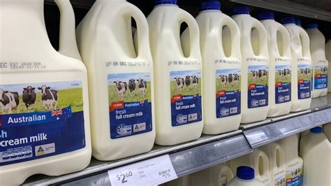 coles raises milk price by 25 cents further squeezing household budgets