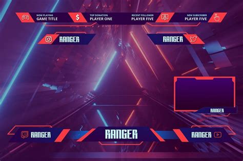 Best Twitch Stream Overlay Templates In Free Premium Yes