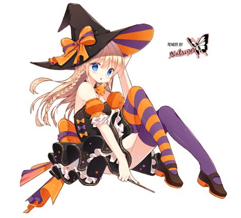 Halloween Anime Render Anime Nhân Vật Anime Halloween