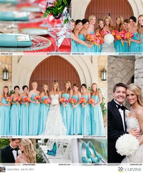 Turquoise Weddings I Love That This Color Is The Trend Now This Was